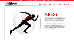 Desktop Screenshot of isporttraining.com